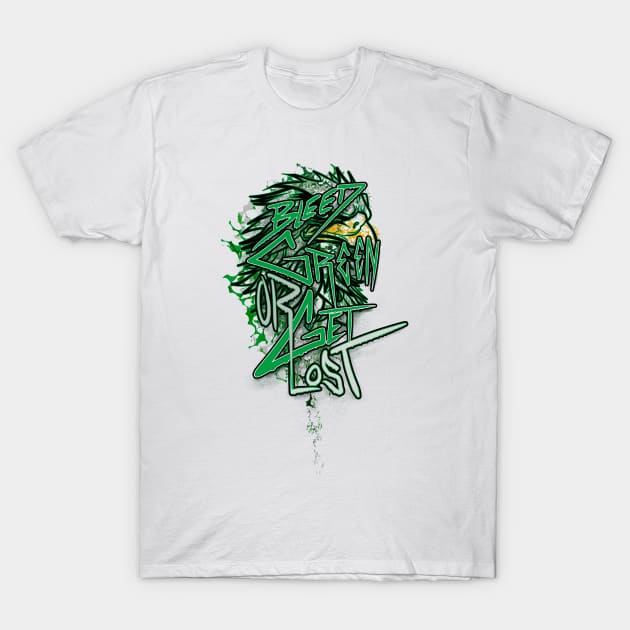 Bleed Green or Get Lost - Philadelphia St. Patrick's Day T-Shirt by HauzKat Designs Shop